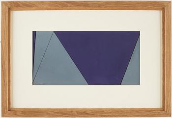 HARRY BOOSTRÖM, gouache on paper, signed and dated -54/55.