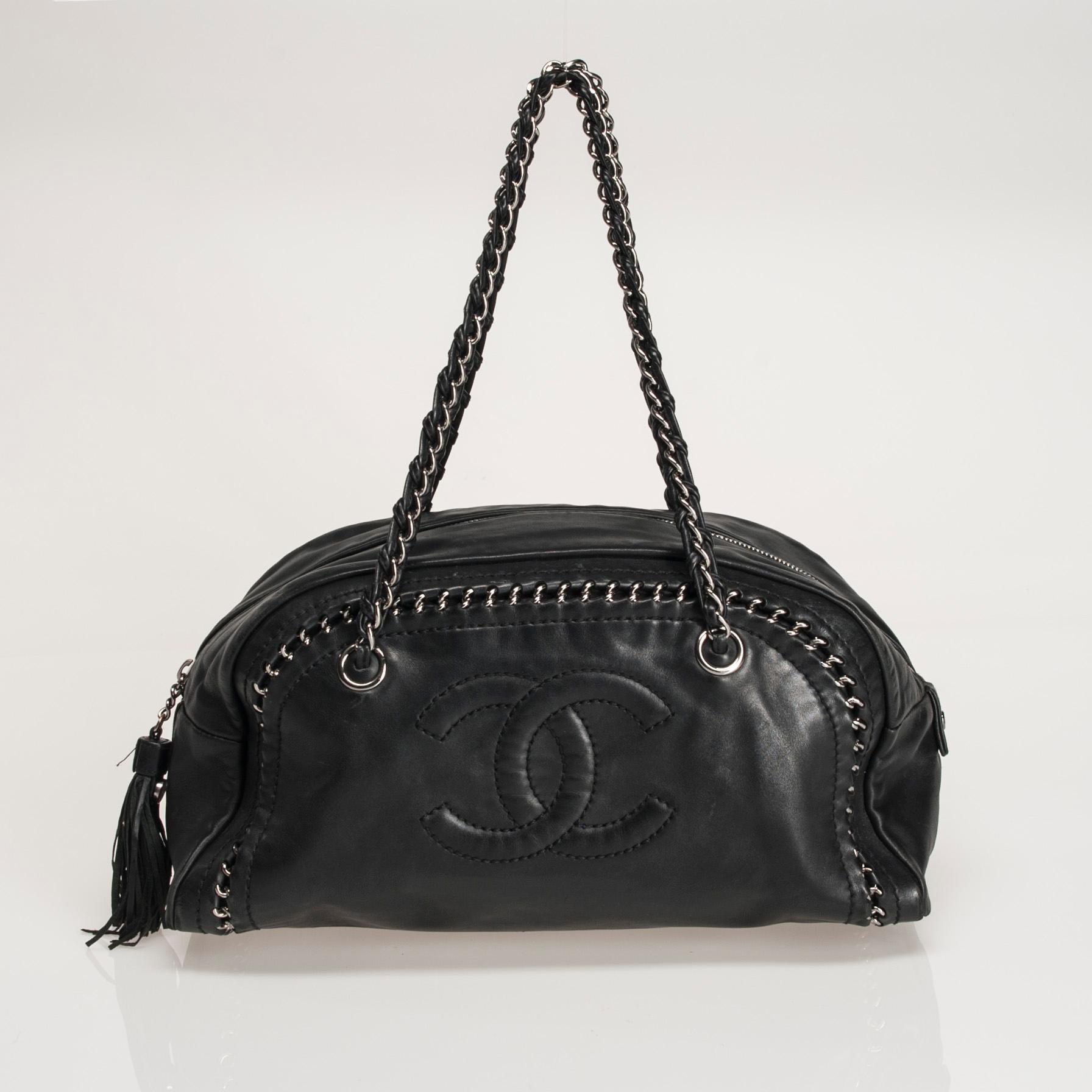 VÄSKA, "Ligne Bowler", Chanel.