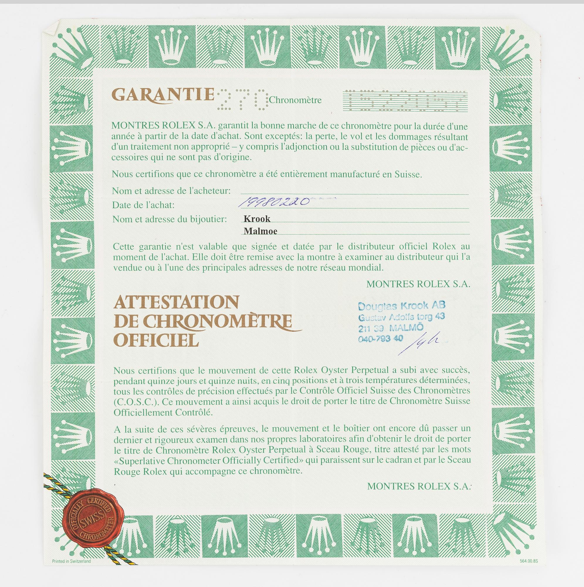 Rolex, Oyster Perpetual, Datejust, "Dégradé Diamond Dial", wristwatch, 26 mm.