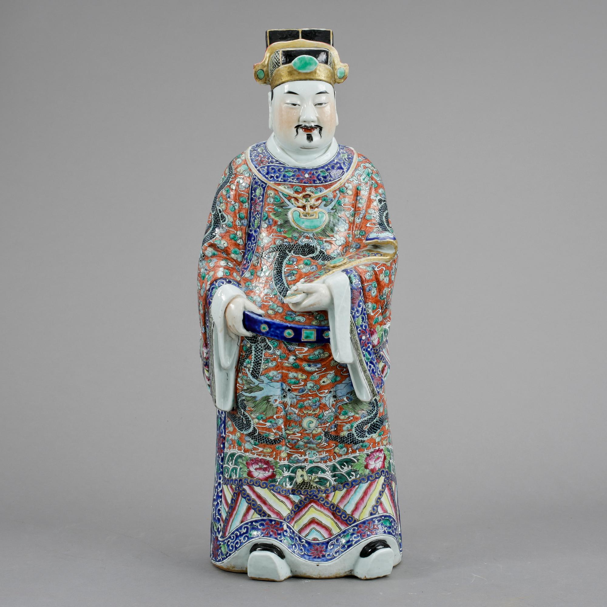 FIGURIN, porslin, 1800-tal.
