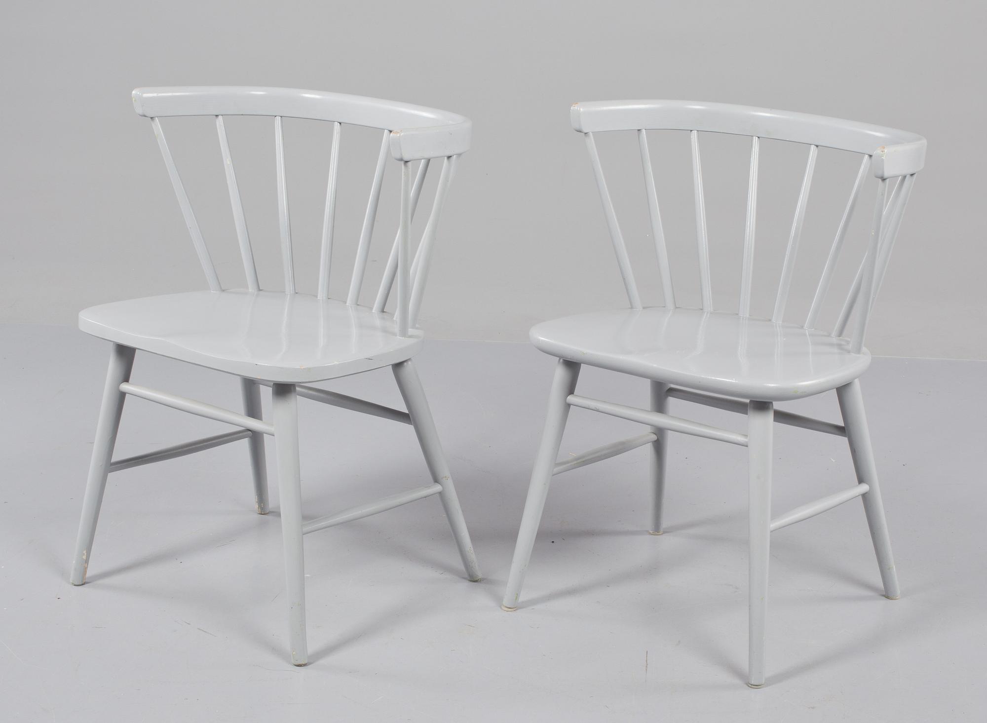 KARMSTOLAR, ett par, "Florida", Bröderna Malmbäck, 1950/1960-tal.