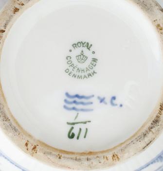 SERVISPORSLIN, 10 delar, Royal Copenhagen.