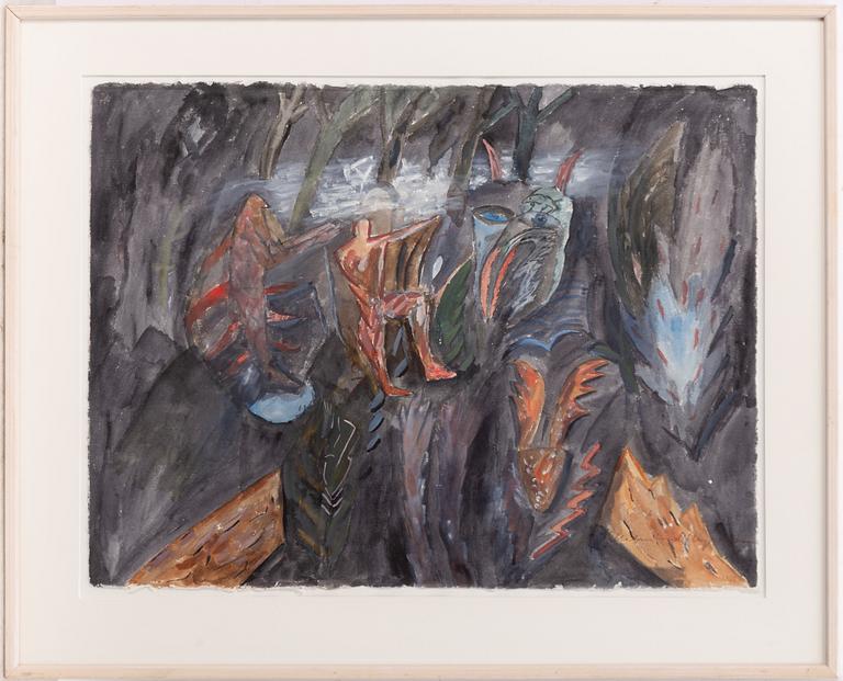 Helmtrud Nyström, Figures in the Forest.