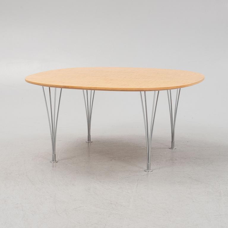 Bruno Mathsson & Piet Hein, a 'Supercirkeln' coffee table, Bruno Mathsson International.