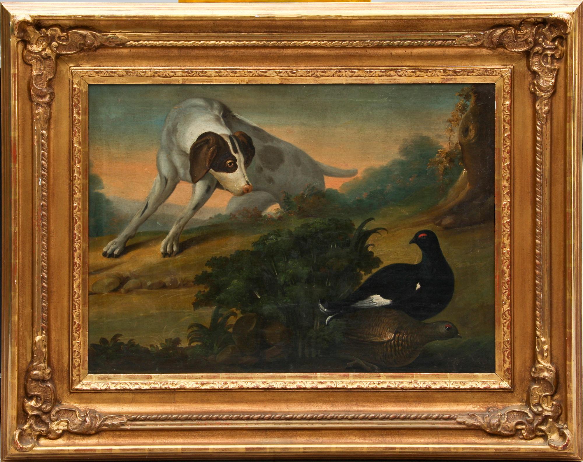 OKÄND KONSTNÄR, 1700-tal, olja på duk.