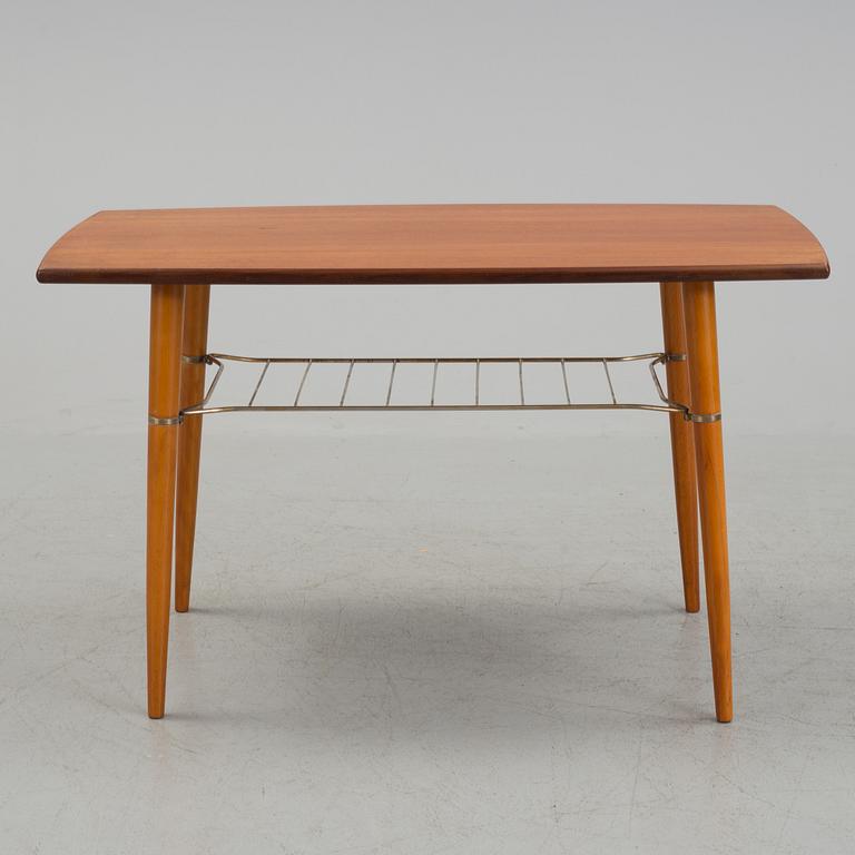 SOFFBORD, teak, 1950/60-tal.