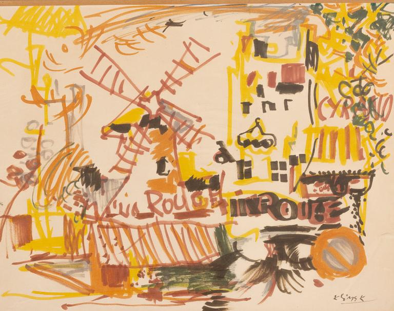 Ludwig Klimek, Drawings, 3 pcs.