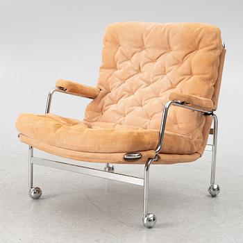 Bruno Mathsson, a 'Karin' armchair,  Dux. Late 20th century.