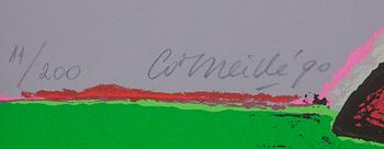 BEVERLOO CORNEILLE, färgserigrafi, signerad, numrerad 11/200 och daterad- 90.