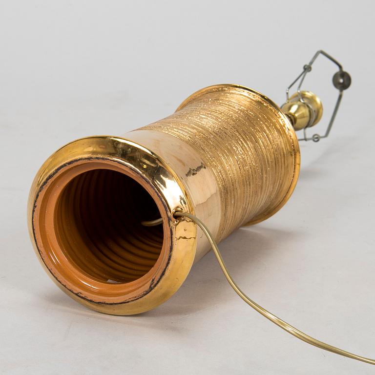 Aldo Londi, a 1960s/70s table lamp for Bitossi, Italy,