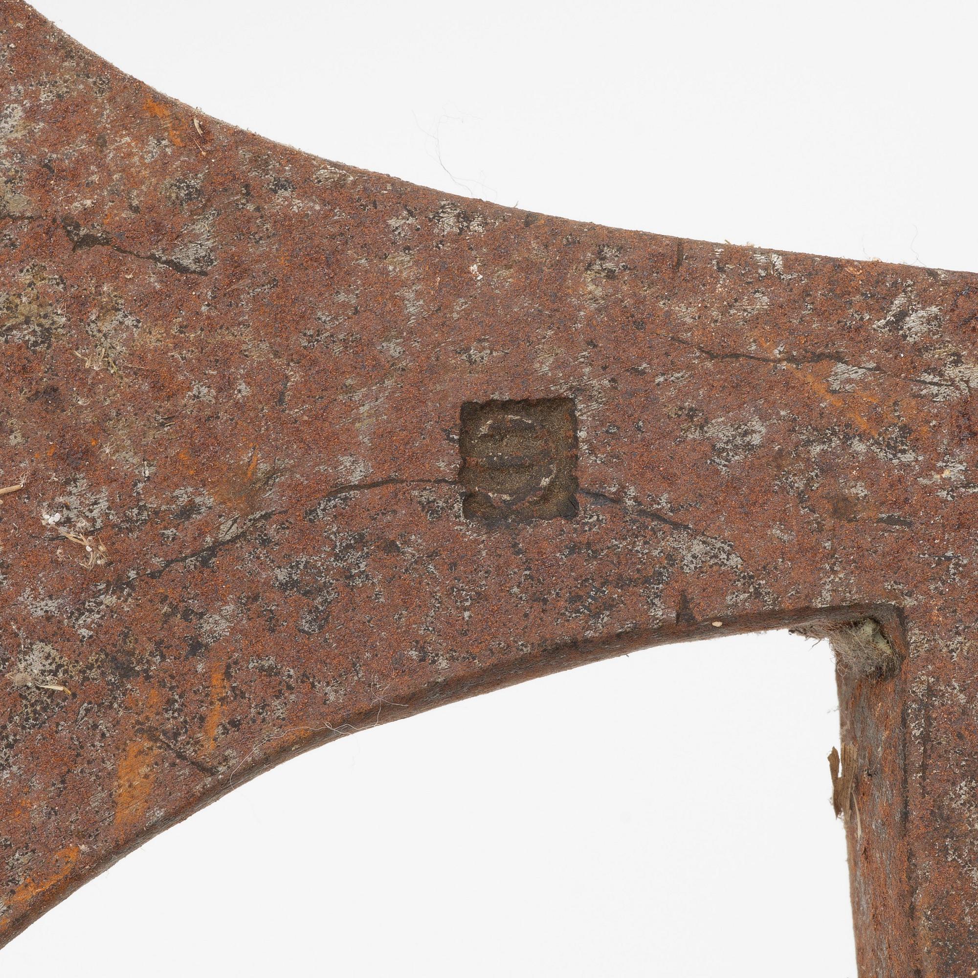 Boarding axe, Swedish, 1780 pattern.
