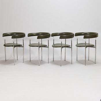 Jan Lunde Knudsen, Four 1960's armchairs for Karl Sørlie & sønner.