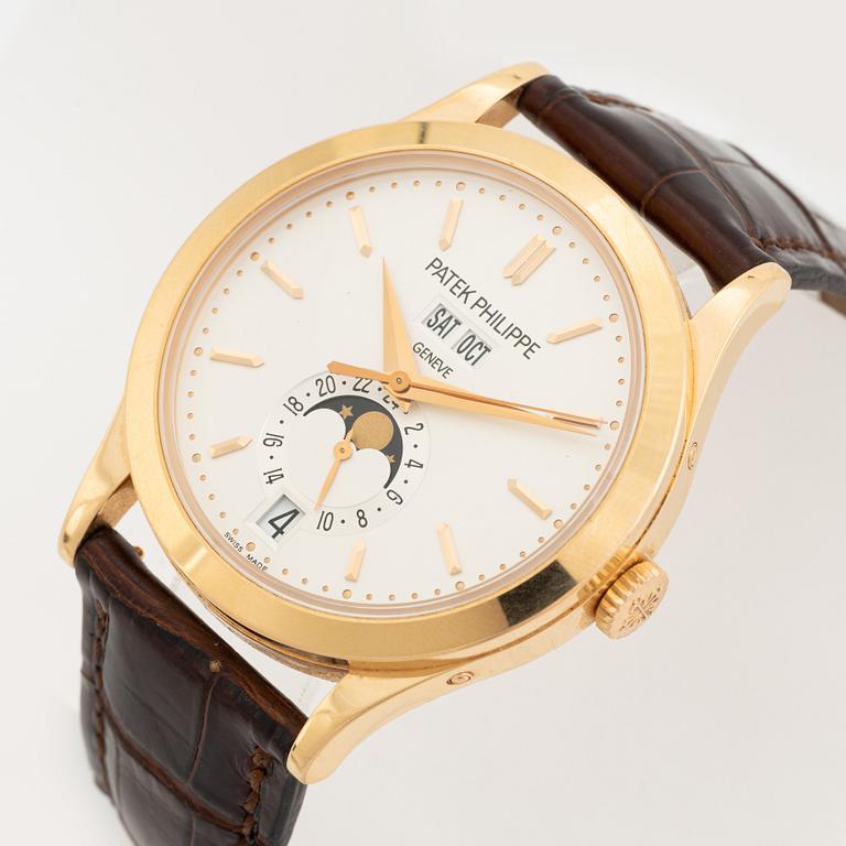 Patek Philippe, Annual Calendar, wristwatch, 38,5 mm.