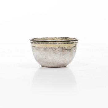 A Swedish silver tumbler, mark of Lorenz Swan, Nyköping (active 1749-1761 (62)).