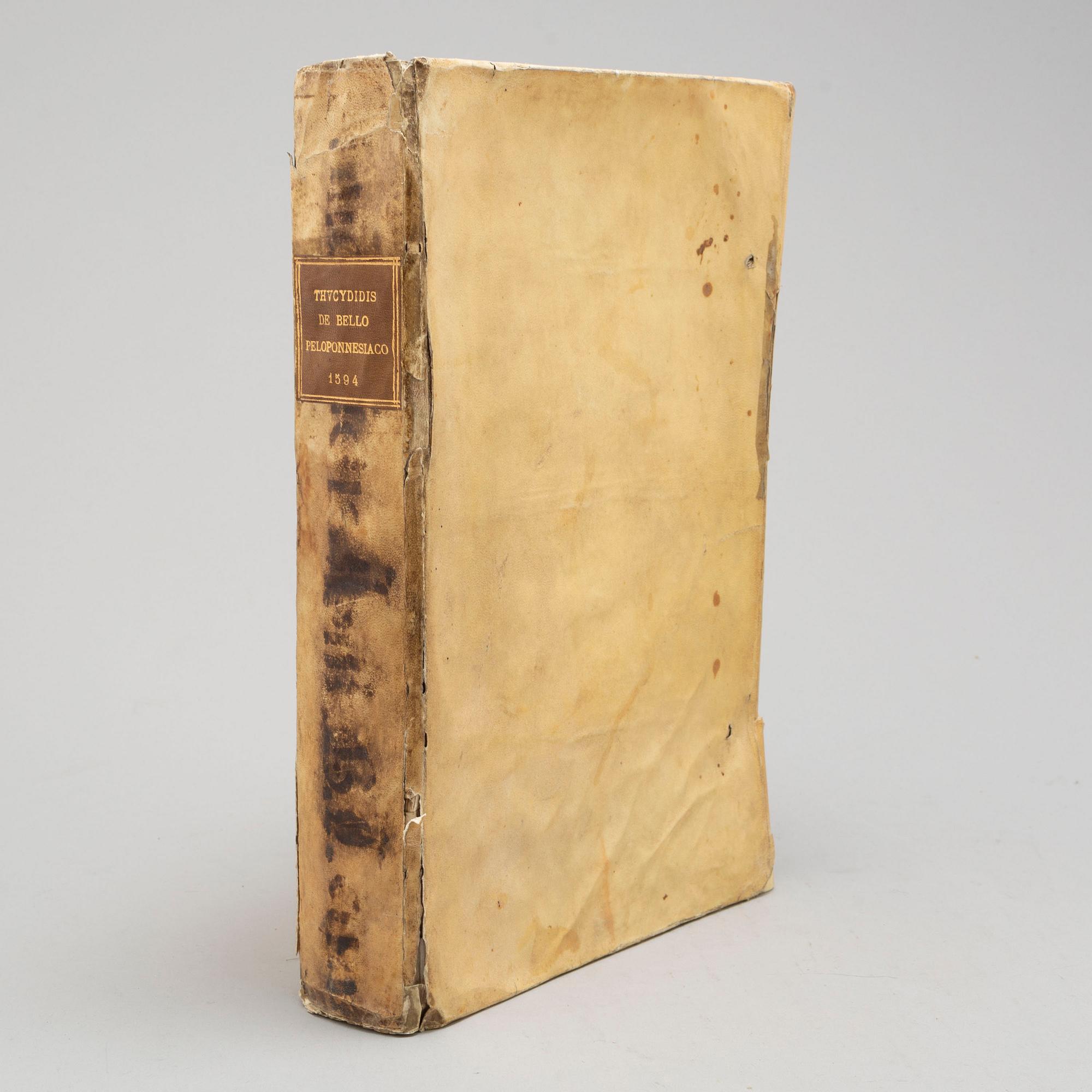 BOOK, History of the Peloponnesian War, 1594.