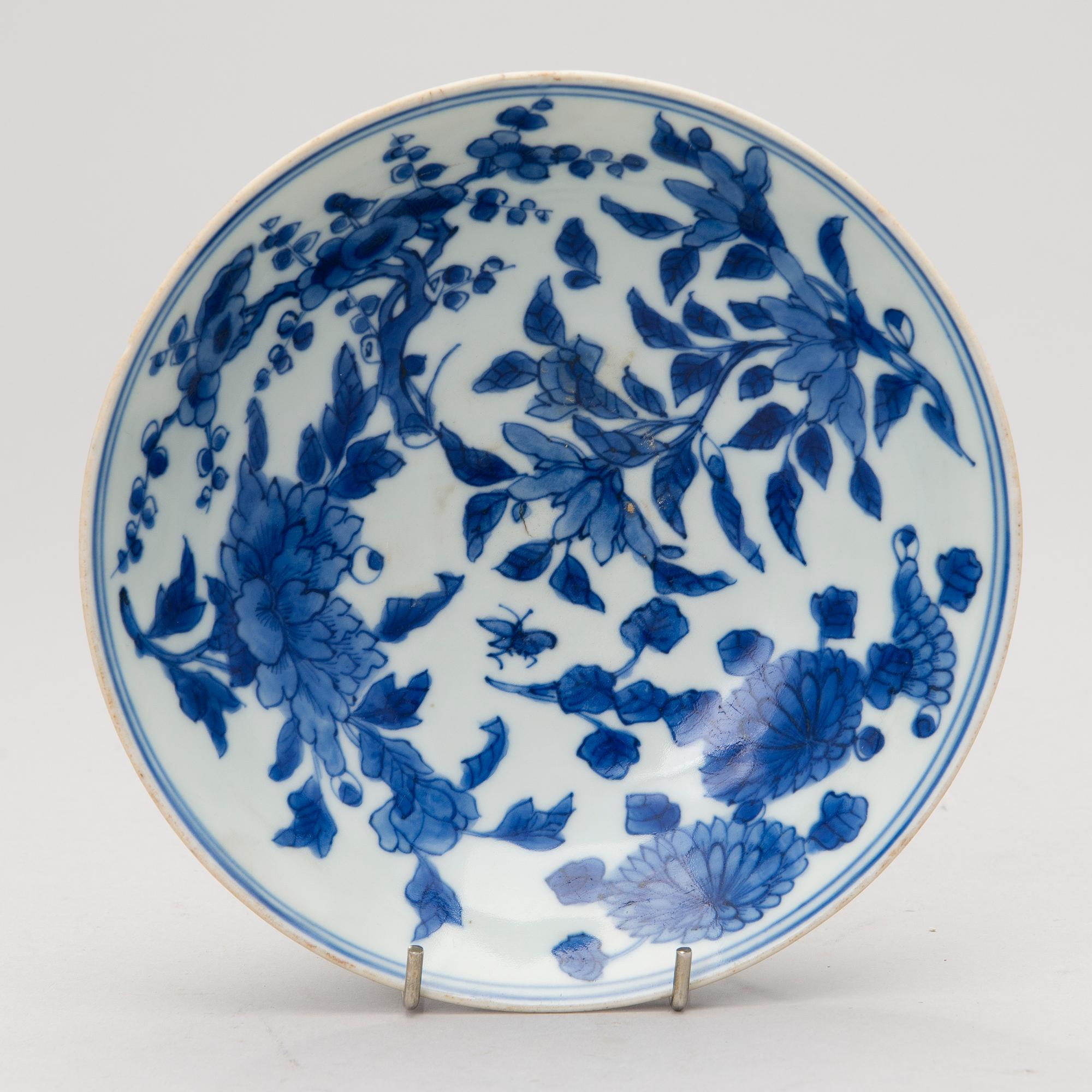 A late Ming porcelain bowl mid 18th century.