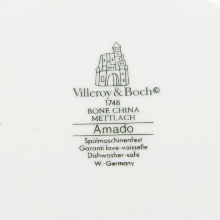 Servis, porslin, 40 delar, "Amado", Villeroy & Boch.