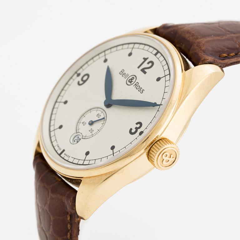 Bell & Ross, Vintage 123 Gold Pearl, armbandsur, 38 mm.