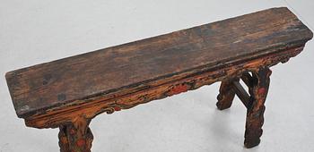 BÄNK/PALL, Kina, 1800/1900.