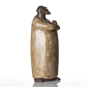 Åke Holm, an "Abraham" stoneware sculpture, Höganäs, Sweden, 1950s.