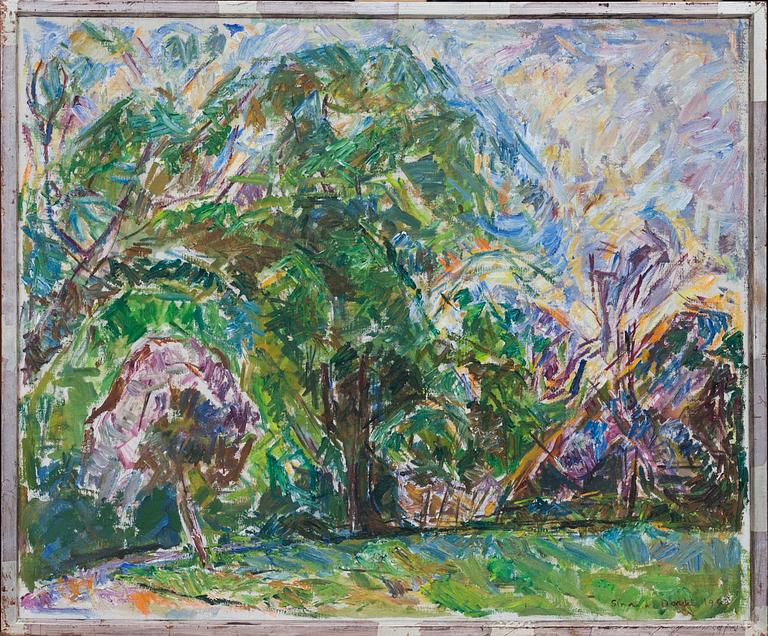 SIMONE DE DARDEL, olja på duk, signerad och daterad 1963.