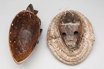 MASKER, 2 st, Dan, 1900-tal.