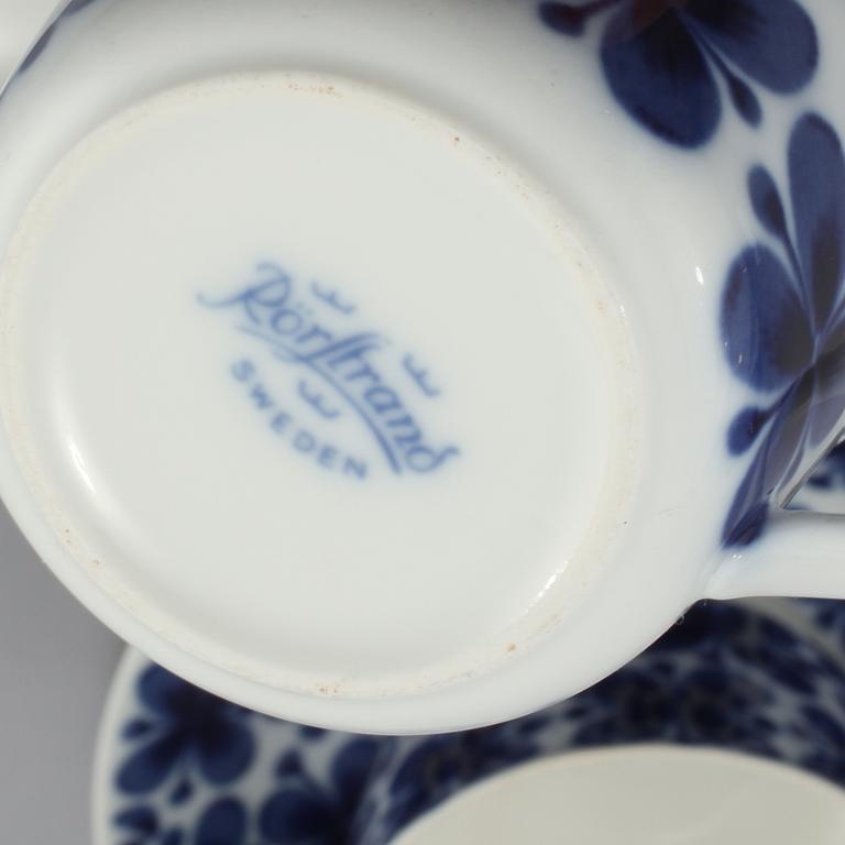 KAFFESERVIS, 28 delar, porslin, "Mon Amie", Marianne Westman, Rörstrand, 1900-tal.