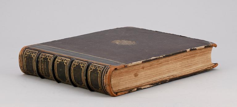ERIK DAHLBERGH, bok, "Suecia Antiqua et Hodierna" 1856.