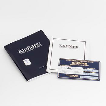 KRIEGER, Gigantium, Limited Edition, wristwatch, 43 mm.