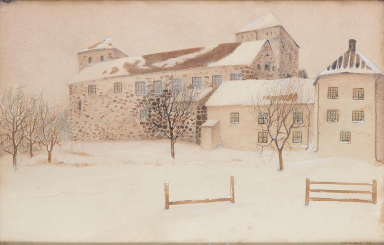 Arvid Rundberg, Turku Castle.