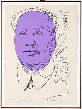 Andy Warhol, "Mao".