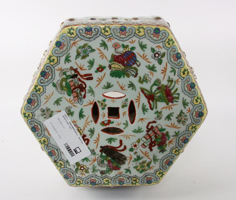 TRÄDGÅRDSPALL, Kanton, 1800/1900-tal.