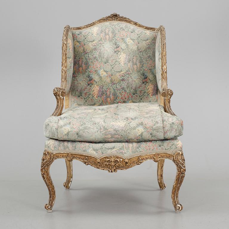 BERGÈRE, Louis XVI-stil, omkring 1900.