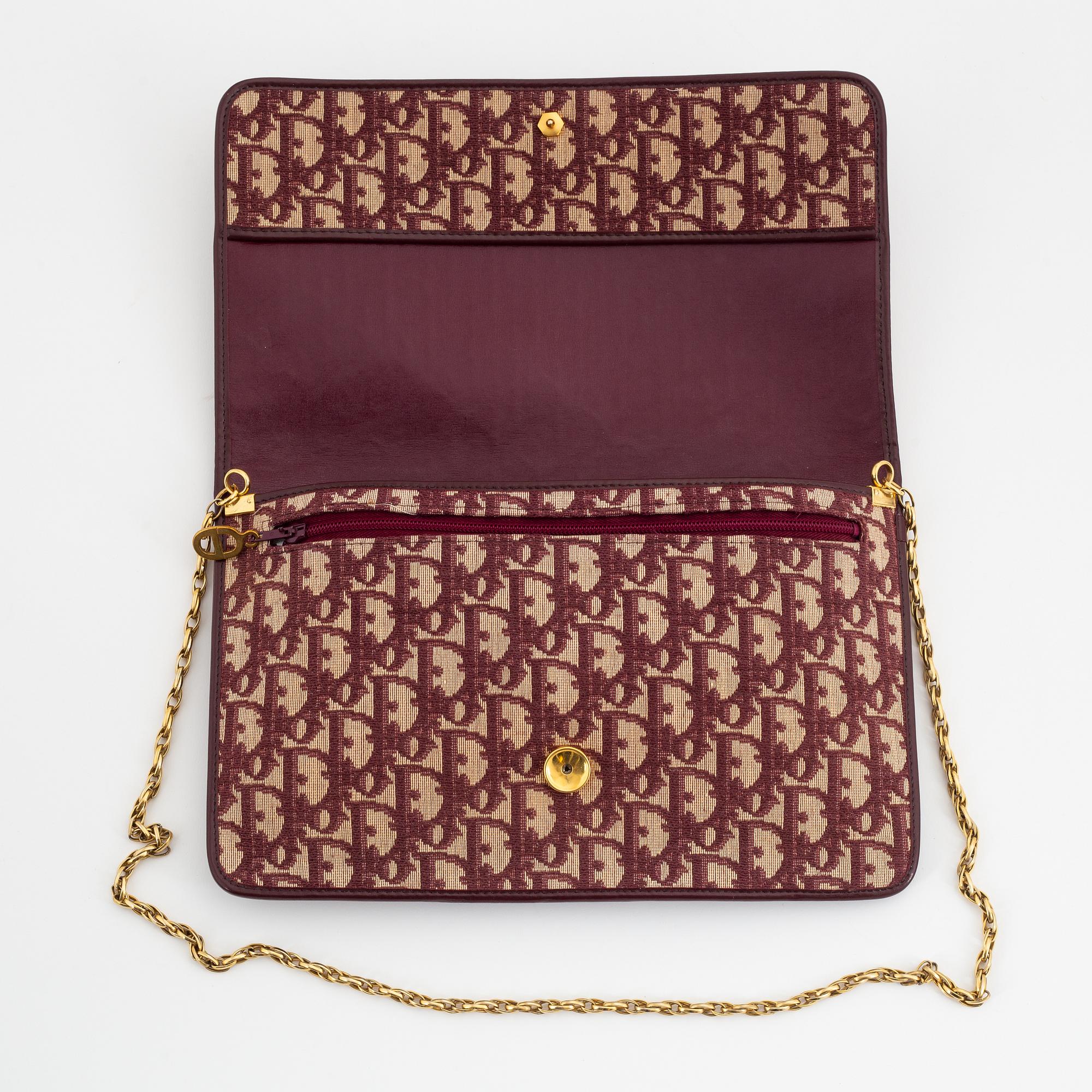 Christian Dior, väska och skärp.