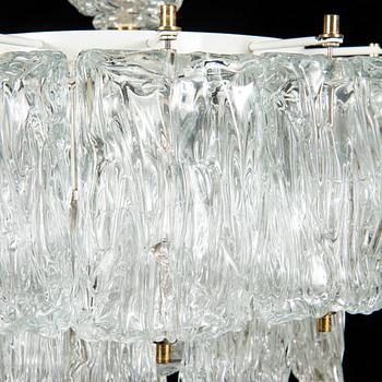 A 1960s/1970s Murano chandelier, Italy.