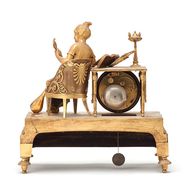 BORDSPENDYL. Frankrike, 1800-talets början. Empire.