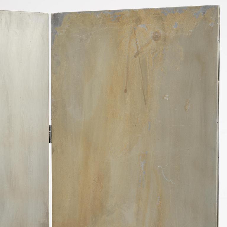 Mats Theselius, a "Rörligt objekt" room divider, Källemo, Värnamo post 1989.