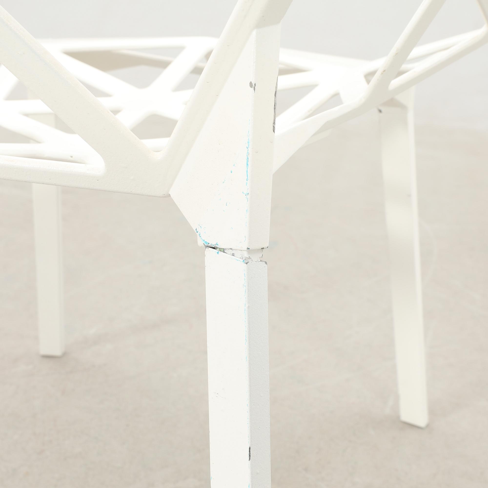 Konstantin Grcic chairs, 8 pcs "Chair one" for Magis, 21st century.