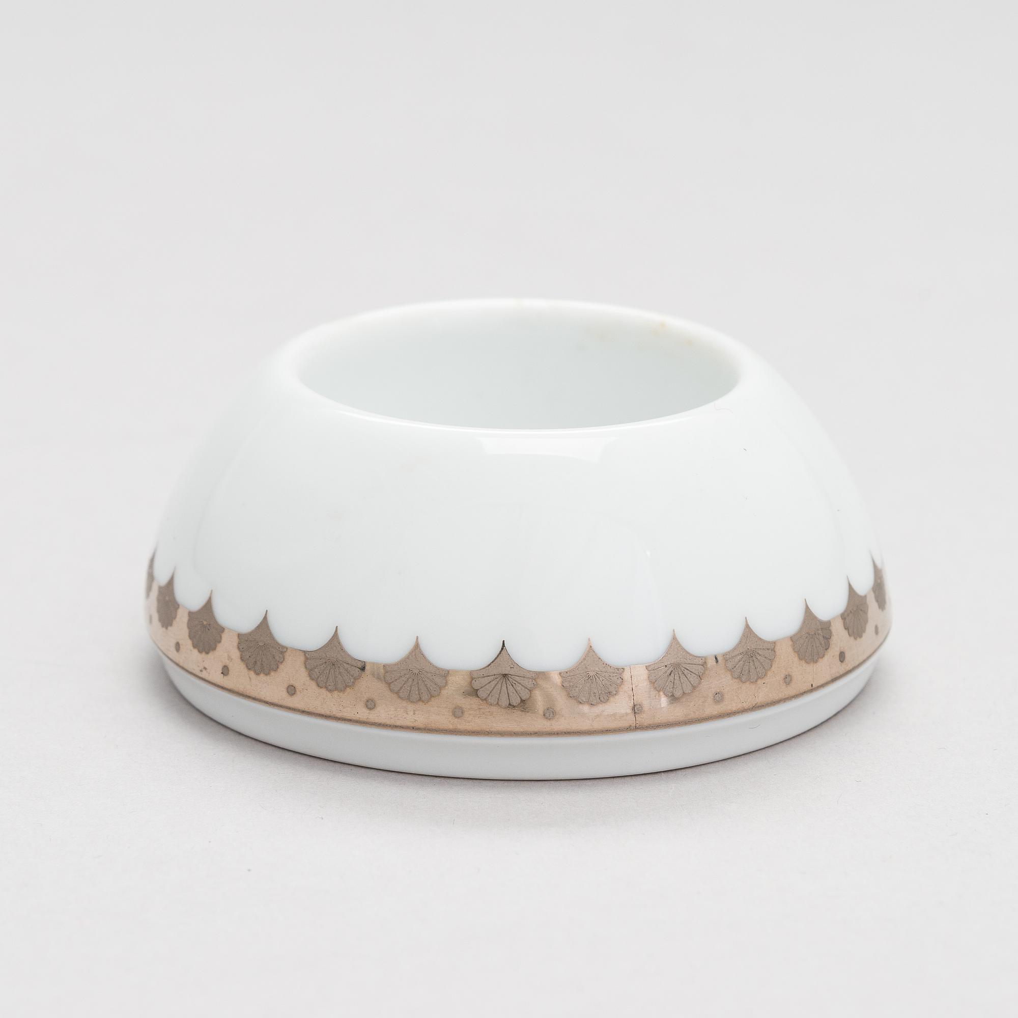 Sigvard Bernadotte, servis, 30 delar, "Marianne Royal Blue", Christineholm/Fyrklövern.