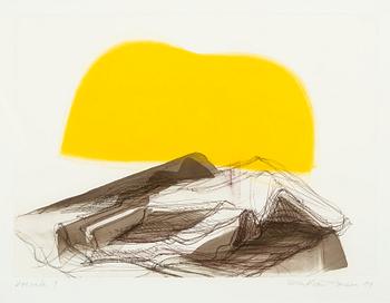 455. Ulla Rantanen, YELLOW LANDSCAPE.