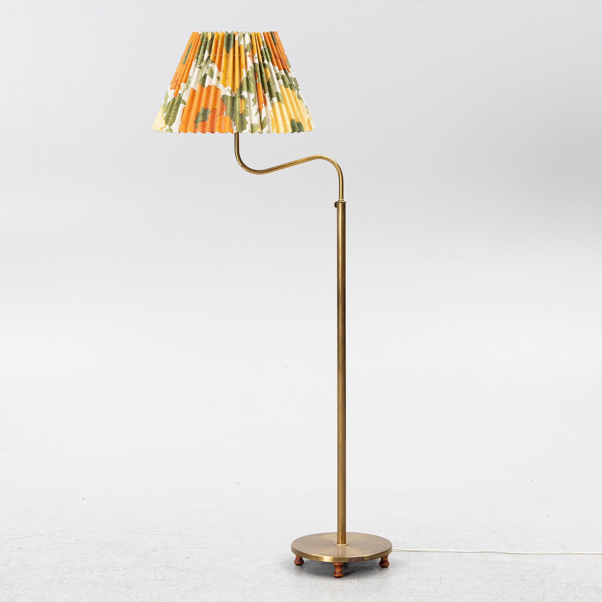Josef Frank, Floor lamp, model G2568, "Little Camel", Svenskt Tenn.