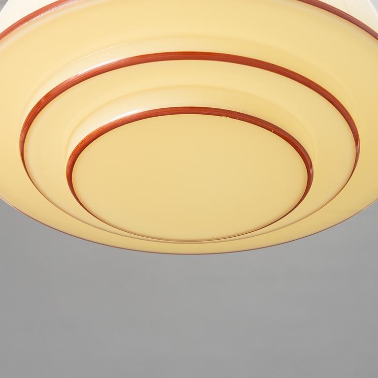 Harald Notini, a ceiling lamp model "10701", Arvid Böhlmarks Lampfabrik, Stockholm, 1930s.