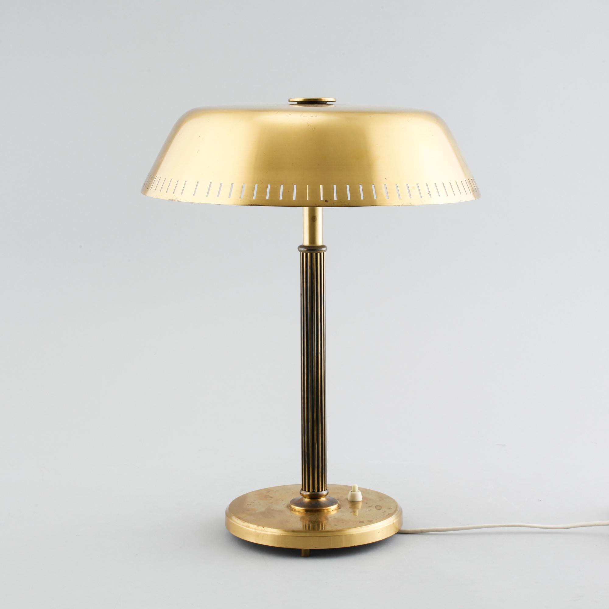 BORDSLAMPA, Sönnico, 1900-talets andra hälft.