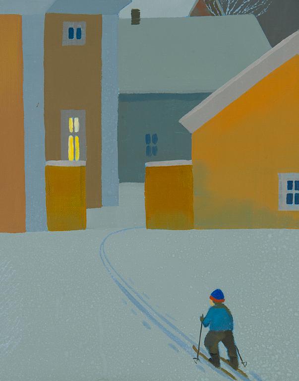 Pentti Koivikko, Skidåkare.