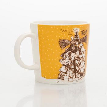 Moomin-mug, porcelain, 'Fazer Café', Moomin Characters, Arabia 2004, numbered 152/400.