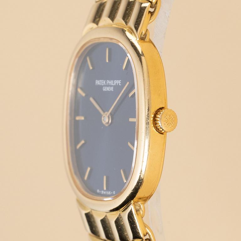 Patek Philippe, Golden Ellipse, “Lobster Bracelet”, ca 1990.