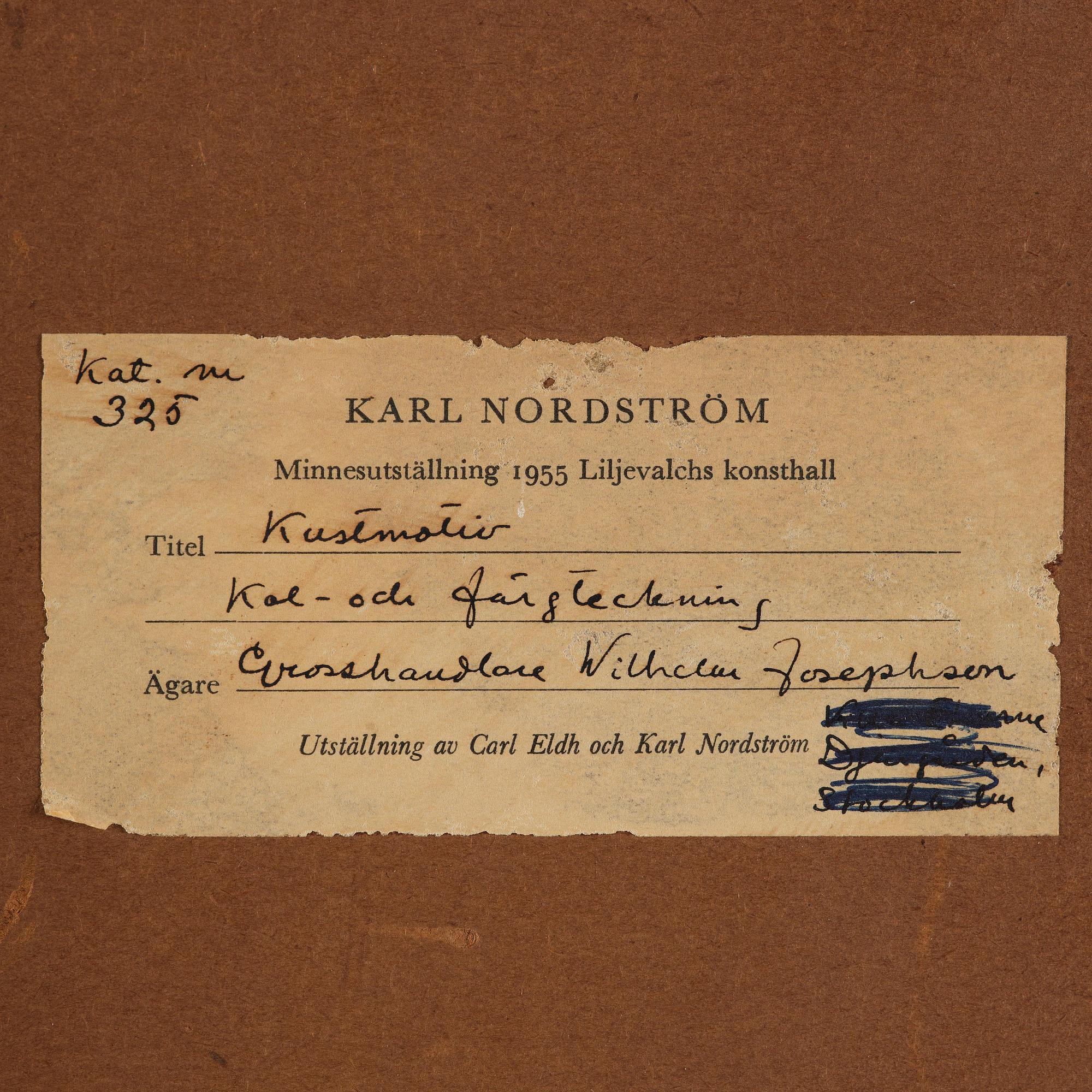 Karl Nordström, "Kustmotiv".