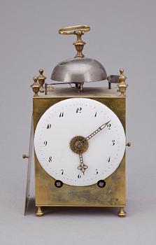 BORDSPENDYL, mässing, omkring 1800.