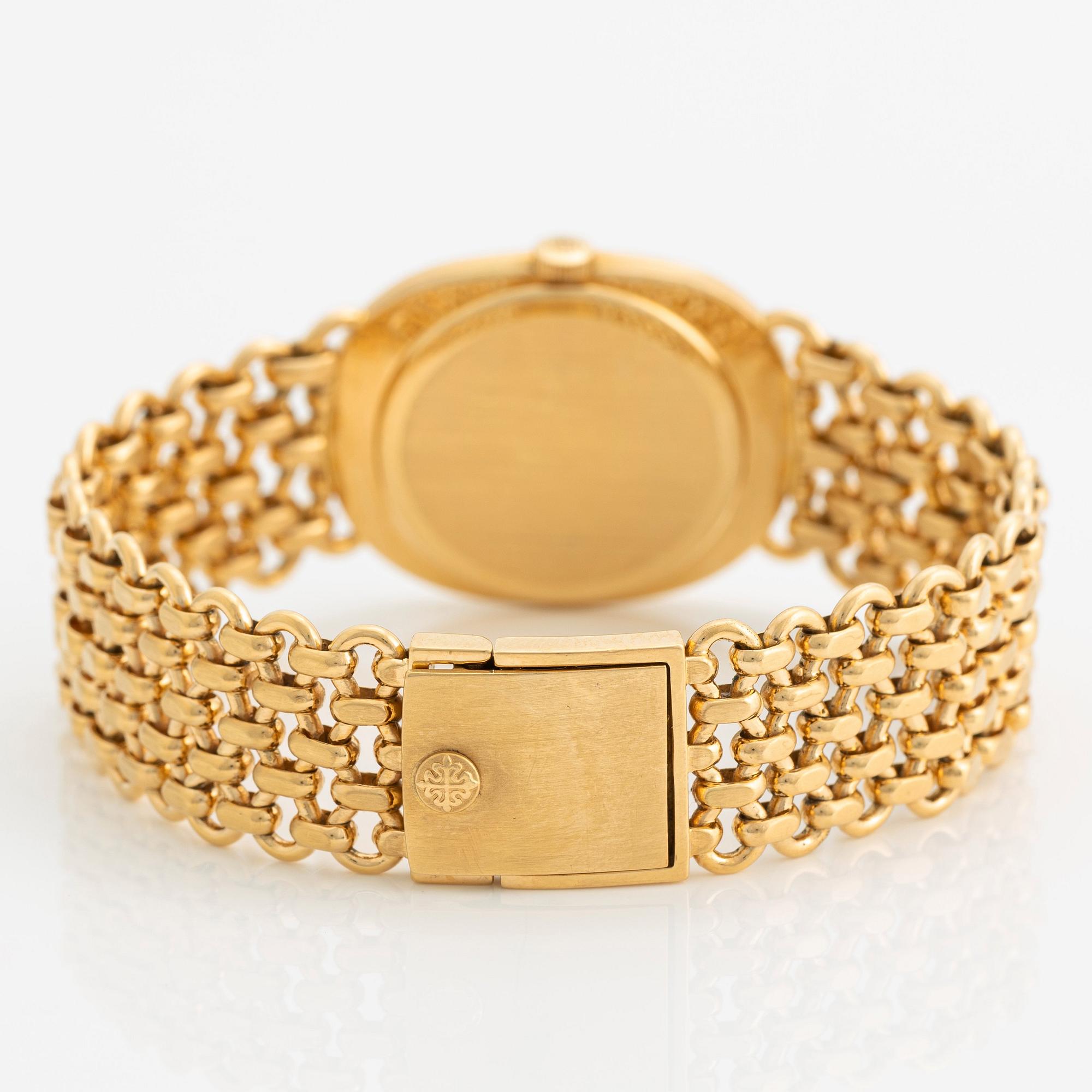 Patek Philippe, Golden Ellipse, "Sigma Dial", ca 1977.