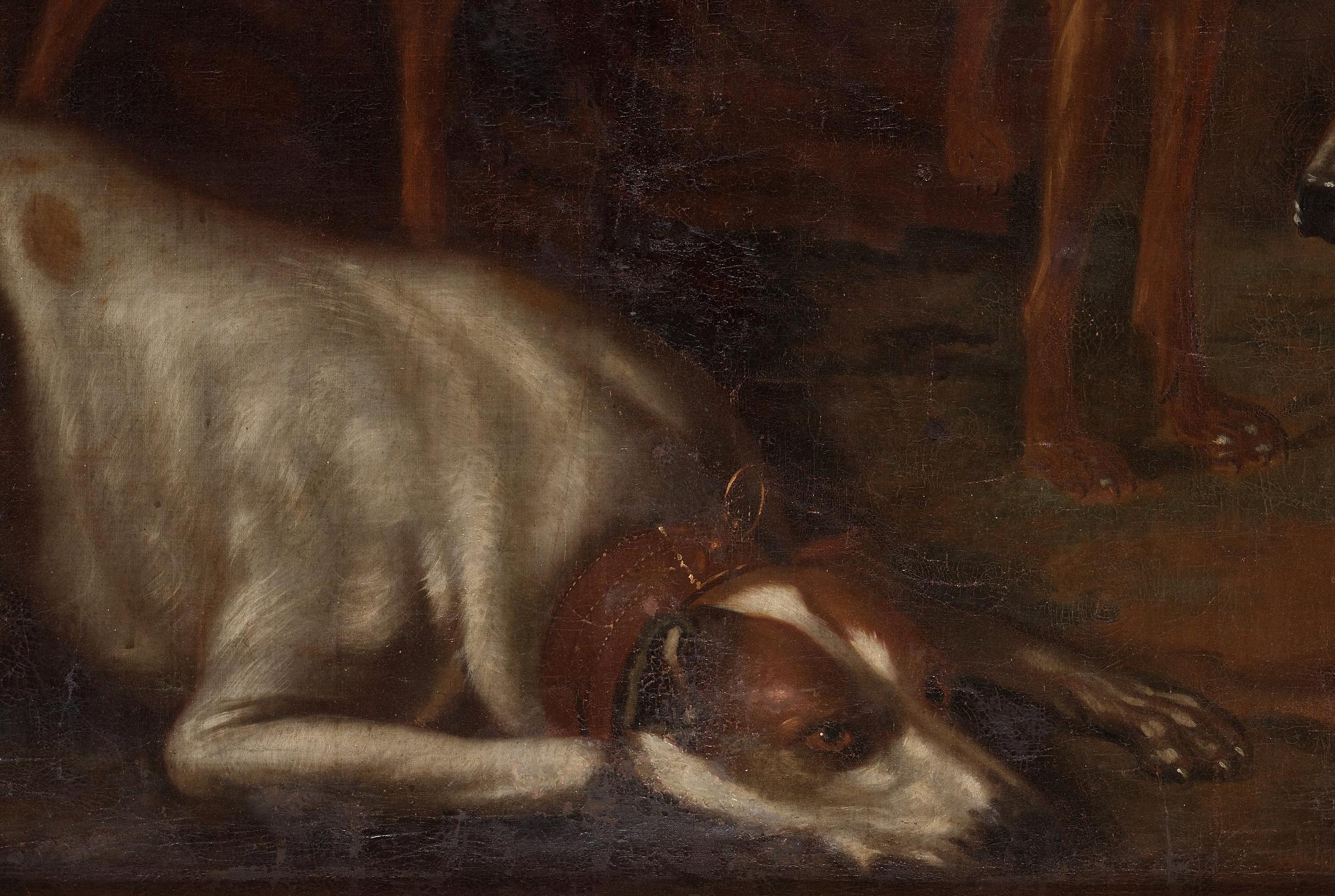 David Klöcker Ehrenstrahl, hans ateljé, "Jaktrast".